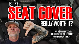 I review Jeep Wrangler and Ford Bronco seat covers - The winner will surprise you!