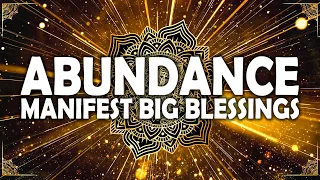888Hz 88Hz 8Hz Infinite Abundance, Love & Wealth ! Big Blessing ! Transform into Abundance Frequency