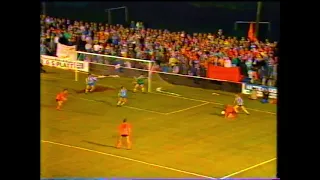 17/09/1987 - Coleraine v Dundee United - UEFA Cup 1st Round 1st Leg - Goal