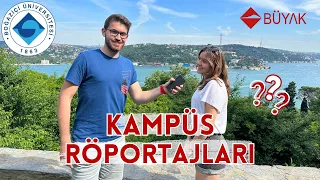 Boğaziçi Üniversitesinde Merak Edilen Sorular | BÜYAK Soruyor! | Kampüs Röportajları #4