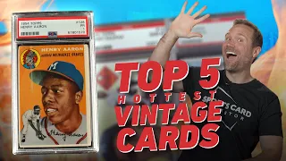 Top 5 VINTAGE Cards GOING UP! 🔥🔥