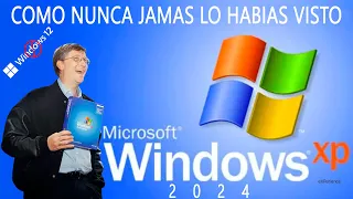 Windows xp como nunca jamás lo habías visto 2024 @siempreloquebuscas