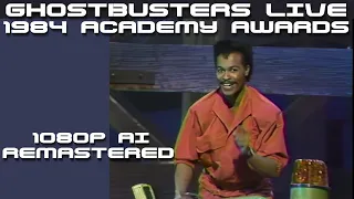 Ray Parker, Jr.'s Academy Awards Ghostbusters performance remastered (1984) REUPLOADED