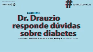 Dr. Drauzio responde dúvidas sobre diabetes