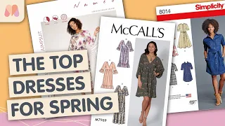 Get Ready for Spring | Top 10 Women's Dresses Sewing Patterns You'll Love
