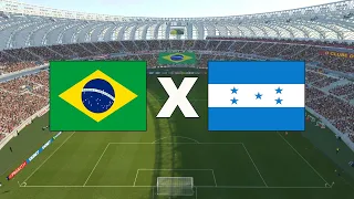 BRASIL X HONDURAS - AMISTOSOS DA SELEÇÃO - 09/06/2019 - PES 2019