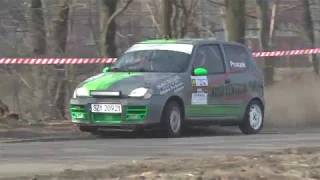 Szombierki Rally Cup 2018 - 1 Runda - Radosław Pruszek / Julia Polak-  Fiat SCS