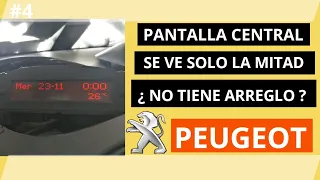 Cambiar Pantalla Multifuncion Peugeot 206 | No tiene arreglo ? | De desguace