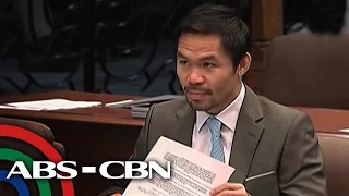 TV Patrol: Kahit si Jesus Christ, nahatulan ng kamatayan ika ni Pacquiao