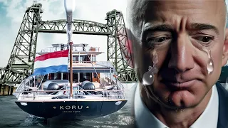 Jeff Bezos CONTROVERSIAL Koru Superyacht