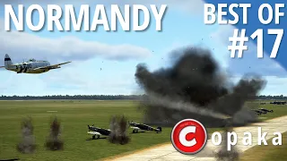 il2 Sturmovik Battle of Normandy | Dogfights compilation | satisfying crashes | compilation #17