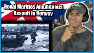 Royal Marines Commando Amphibious Assault in Norway - Marine reacts