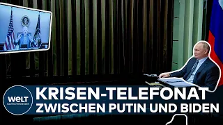 TELEFONAT MIT WLADIMIR PUTIN: Ukraine! US-Präsident Joe Biden und Russlands Staatschef wollen reden