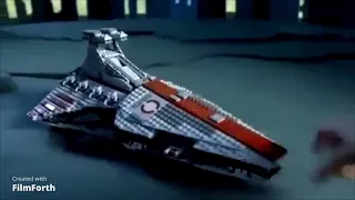 Lego Star Wars venator commercial