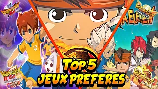 TOP 5 DE MES JEUX PRÉFÉRÉS INAZUMA ELEVEN !