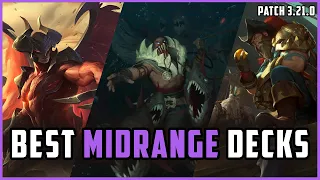 BEST Midrange Decks To STOMP With in Legends of Runeterra! Patch 3.21.0