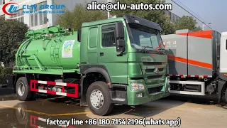 SINOTRUK HOWO 9000 Liter Vaccum Tanker Truck
