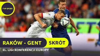 EL. LKU: RAKÓW - GENT 1:0, KOVACEVIĆ I NIEWULIS BOHATERAMI! | SKRÓT MECZU