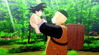Dragon Ball Z : Kakarot Cutscene - Goku send to planet Earth | Goku meet Grandpa Gohan