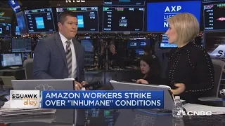 Thousands of European Amazon workers protest working conditions