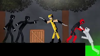 Deadpool and Wolverine Saves People on Acid Sea in People Playground