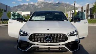 2022 AMG CLA 45 Coupe (382 hp) POV Review