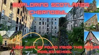 EXPLORING SCOTTISH GHOST TOWN, FULLY ABANDONED & APOCALYPTIC ESTATE !