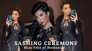 Sashing Ceremony Miss Face of Humanity Indonesia | Nadia Tjoa