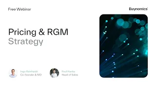 Pricing and Revenue Growth Management (RGM) Strategy - buynomics Webinar