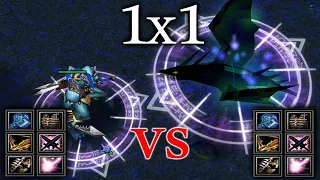 Sacred Warrior vs Viper Netherdrake Full items 25 Level Who Will Beat