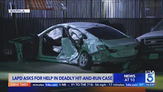 5-year-old killed, teen hospitalized in South L.A. hit-and-run crash
