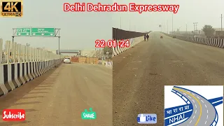 Delhi Dehradun Expressway| Mandola to EPE | Service road banke tyar | Part-3 |#4k |#royalaryavlogs