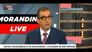 STUPEUR SUR LE PLATEAU QUAND JE RAPPELLE DES VÉRITÉS SUR CELUI QUI PORTE PLAINTE CONTRE HOUELLEBECQ