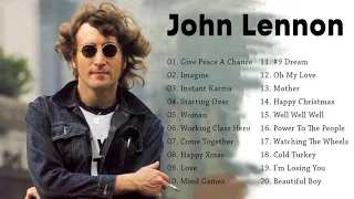 John Lennon Greatest Hits Full Album - Best Of John Lennon - John Lennon Playlist