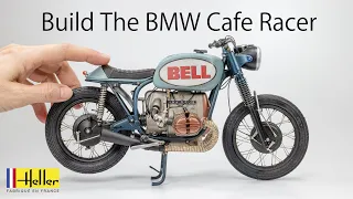 Build The Heller BMW R75/5 R60/5 cafe racer エレール BMWカフェレーサーを作る