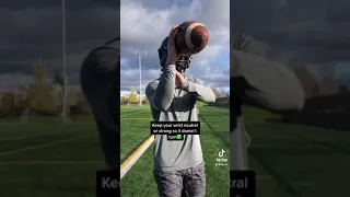 HOW TO STOP SPIRALS FROM TURNING SIDEWAYS🏈🔥