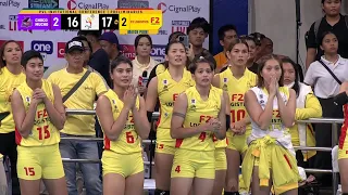 F2 Logistics-Choco Mucho set 5 finish | 2023 PVL Invitational Conference