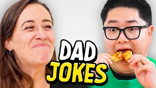 Dad Jokes | Don't laugh Challenge | Sam vs Alan | Raise Your Spirits