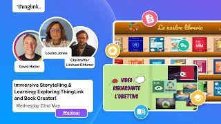 New Webinar: Immersive Storytelling & Learning: Exploring ThingLink and Book Creator!