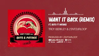 Troy Berkley & L'Entourloop - Want It Back (Remix) ft. Guts & Patrica (Official Audio)