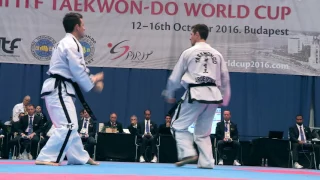 Prearranged Sparring Senior Male Final - ITF World Cup 2016 - Budapest