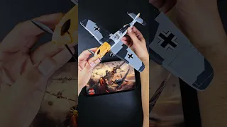 War Thunder and COBI planes with example of Messerschmitt Bf 109 -#shorts #cobi