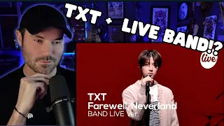 METAL VOCALIST FIRST TIME HEARING - TXT - FAREWELL NEVERLAND W/ LIVE BAND!