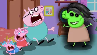 Zombie Apocalypse, Mummy Zombies Attack Peppa Pig | Peppa Pig Funny Animation