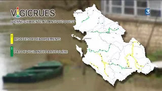 Vigilance jaune pour les crues en Poitou-Charentes