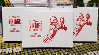 2021 Onyx Vintage Football Unboxing. 2 Autos per Box!