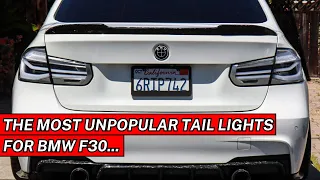 Clear Lens LCI Tail Lights for BMW F30! | Install & Review