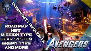 COMMUNITY REQUESTS || NEW DLC || ROADMAP OF FUTURE CONTENT || MARVEL'S AVENGERS GAME ||