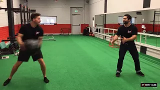 Partner Core Workout Series - Partner Medicine Ball Toss