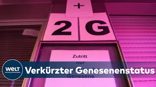 RISIKO EINER ERNEUTEN CORONA-ERKRANKUNG: Covid-Genesenenstatus wird auf drei Monate verkürzt